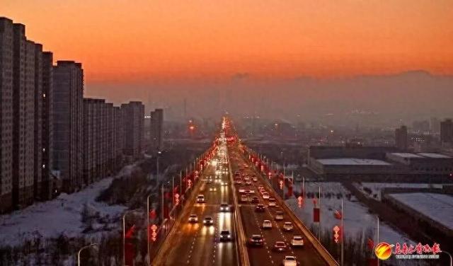 赴一场落日之约！乌鲁木齐“落日大道”已升级