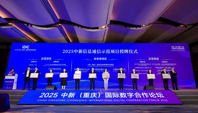 共绘数字陆海新通道发展蓝图 2025中新（重庆）国际数字合作论坛举办