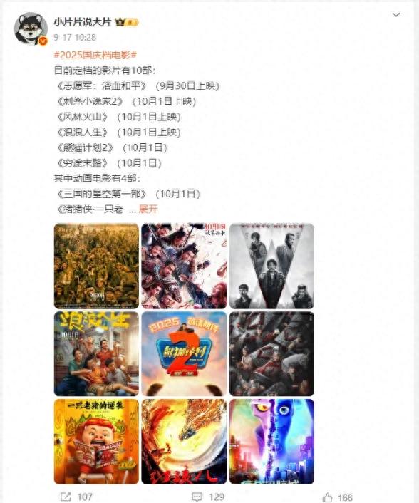 熊大熊二还有梦想三国（国庆档避雷指南）