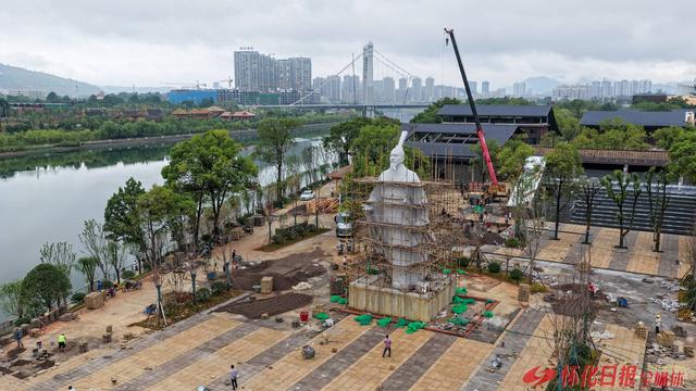 天问岛项目建设稳步推进