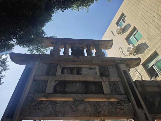 同安石浔庄氏孝节坊