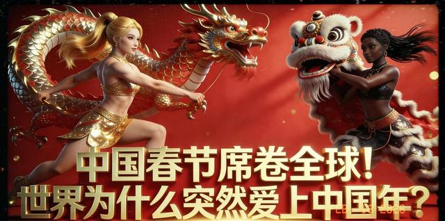 美媒惊叹：中国春节正在席卷全球！世界为什么突然爱上中国年？