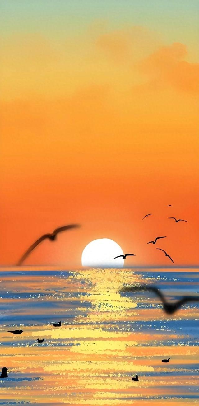 #治愈系 #日出美景 #海边日出