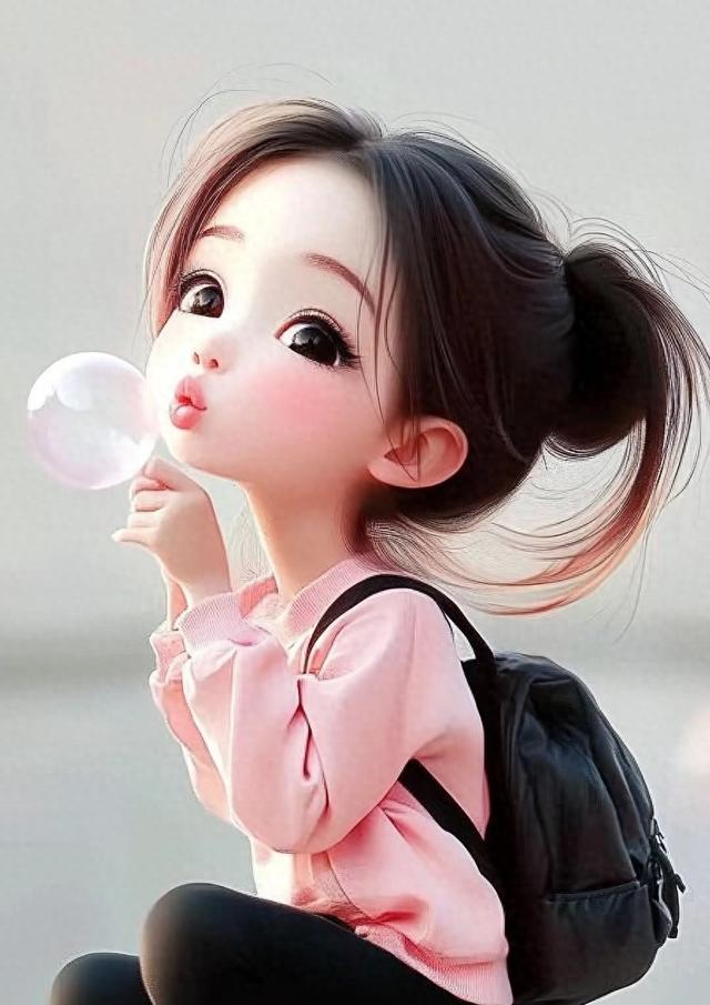 泡泡女孩攻略（头像泡泡女孩）