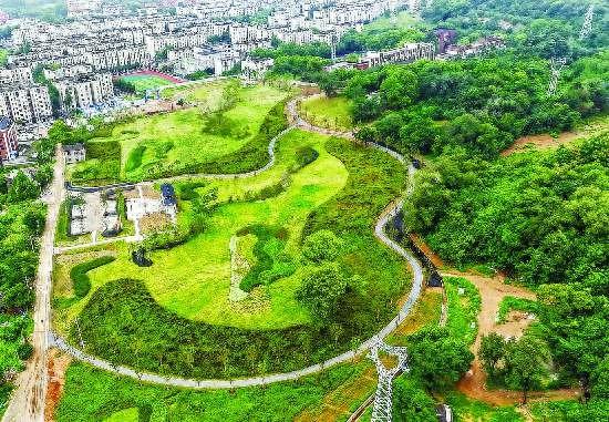 马鞍山全新山体公园即将解锁