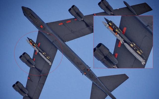无风不起浪！B-52携神秘挂载低空亮相，推迟一年的LRSO原型曝光？