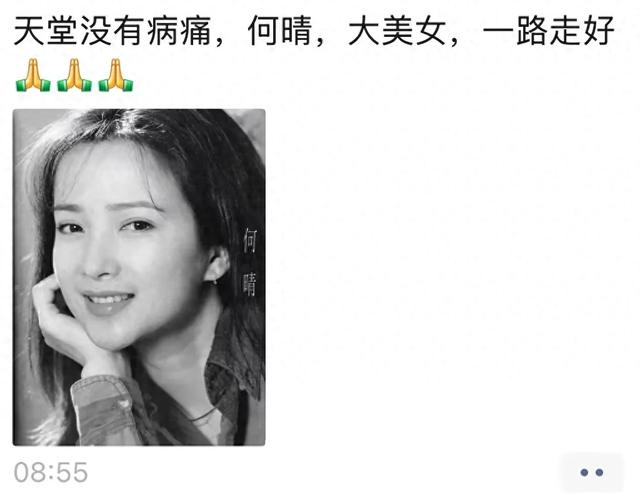 著名女演员何晴去世，终年61岁	，曾演遍四大名著