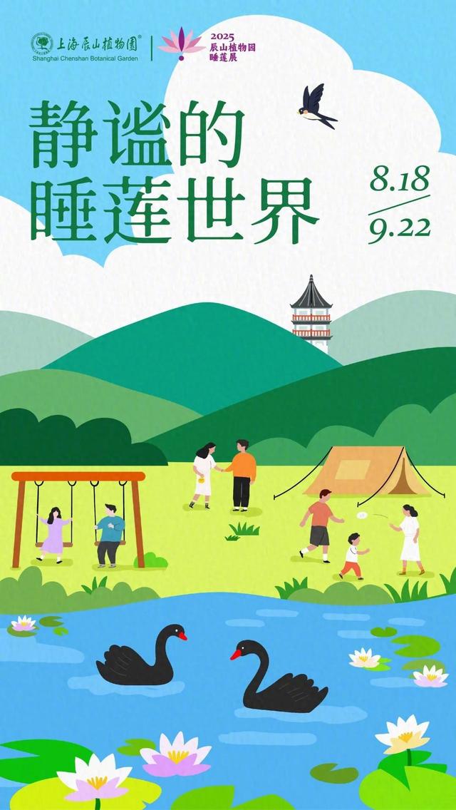 辰山植物园静谧的睡莲世界睡莲展下周一开展