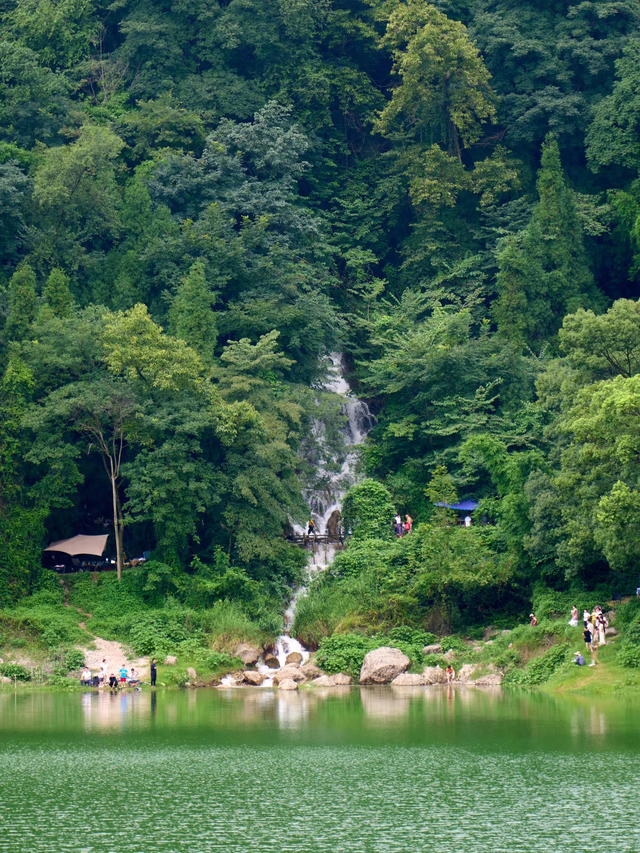 成都1.5h闯进免费"小九寨"，耍水露营钓鱼徒步，遛娃避暑N刷地！
