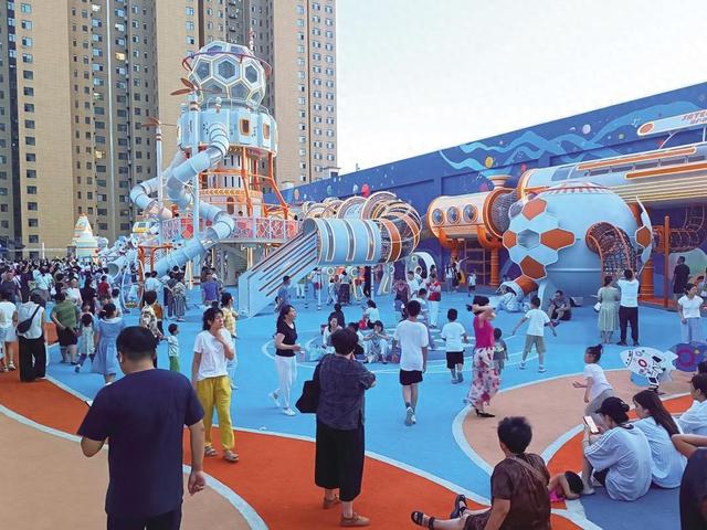 南尧新都汇太空主题儿童乐园免费开放