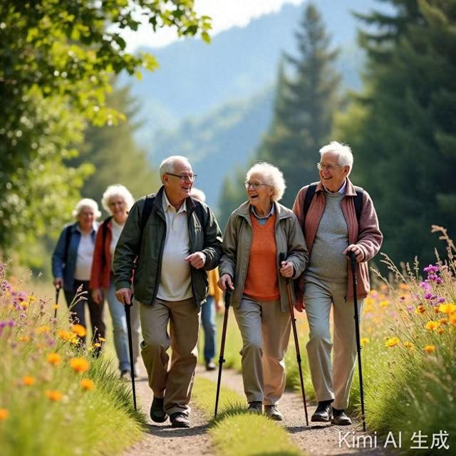 离开居住地，把旅游作为退休生活的组成部分