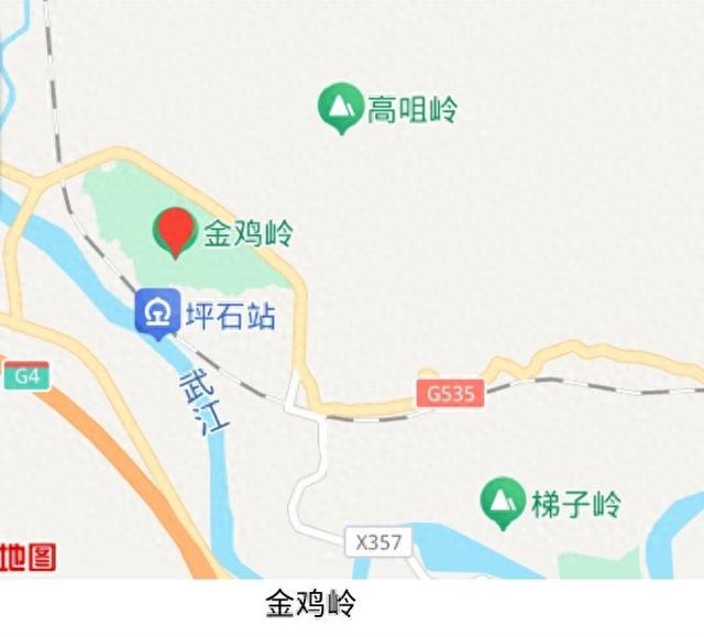 广东乐昌的金鸡岭