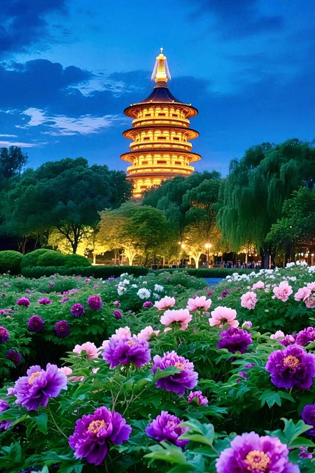 四月洛阳,牡丹花开正艳。神都发出邀请:来当“花朝特使”