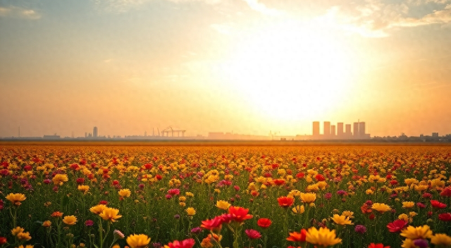 长春最大规模彩色油菜花上线，超级壮观，这 5 处都不要门票！