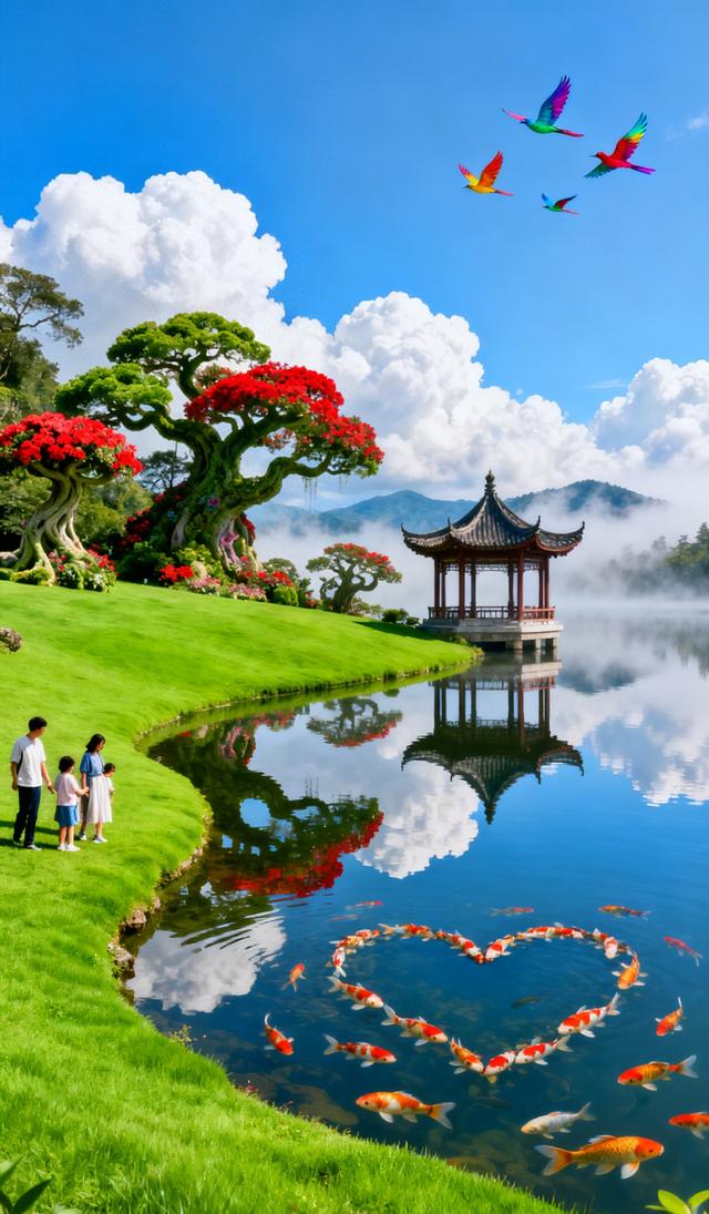 秘境园景：自然织就的画笺！