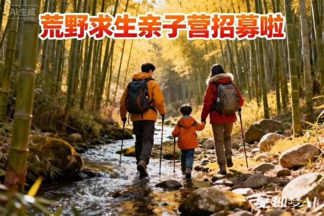 【体验活动】僰王山“荒野求生”亲子营