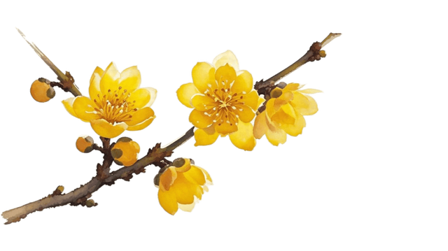香香香香香！金坛茅山的第一波蜡梅开了！