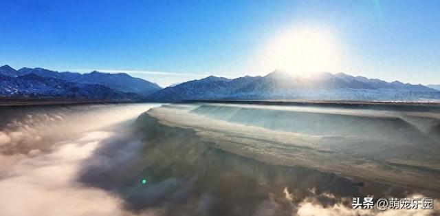 晨光正好踏上求学路，阿勒泰蓝色魅力，新疆冰雪世界让人沉醉