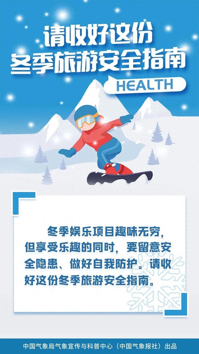 冬季出游，这份安全指南请收好！