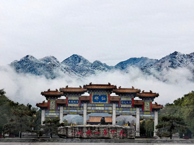 2025周至雪落！秦岭福地藏着水墨般的冬日浪漫～