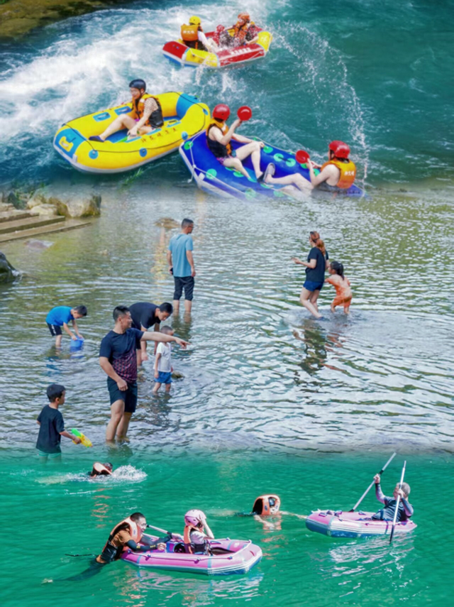溯溪、漂流、水质天然！南川，也有这么美的耍水地！
