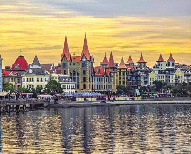 美妙的海岸画卷