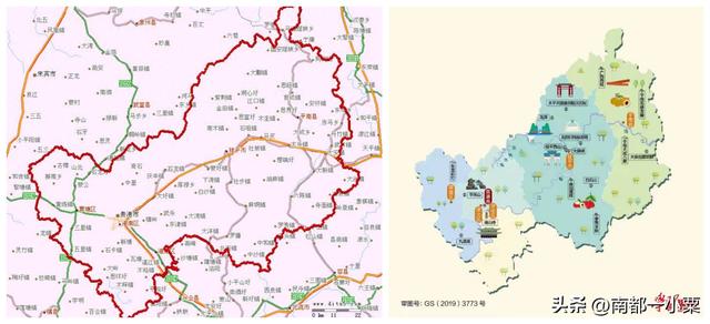 广西贵港，四大古镇