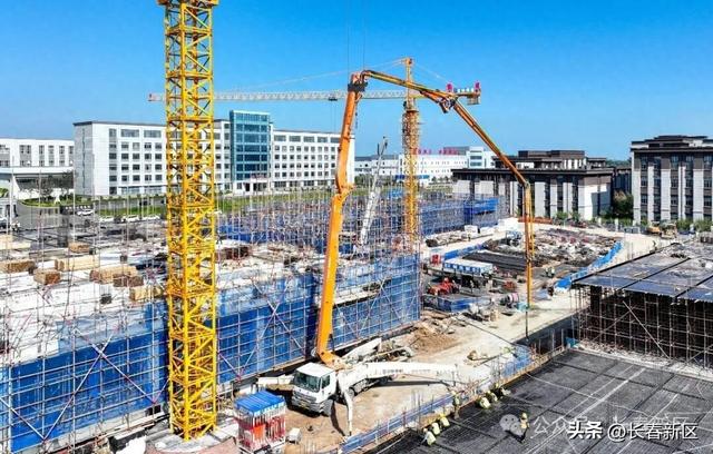 长春新区秋季项目建设热潮涌动
