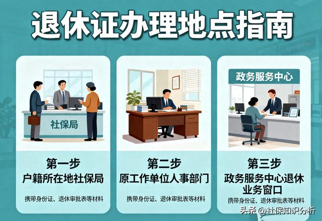 退休申请表在哪里领（退休证到底去哪儿办一文说清）