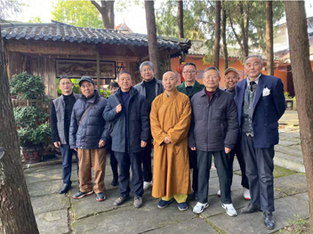 冬游蜀中三兴寺