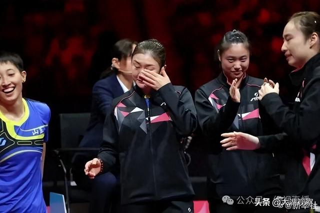 夺冠后，陈梦哭了！发长文回顾：我们很幸运，成为了走到最后的人