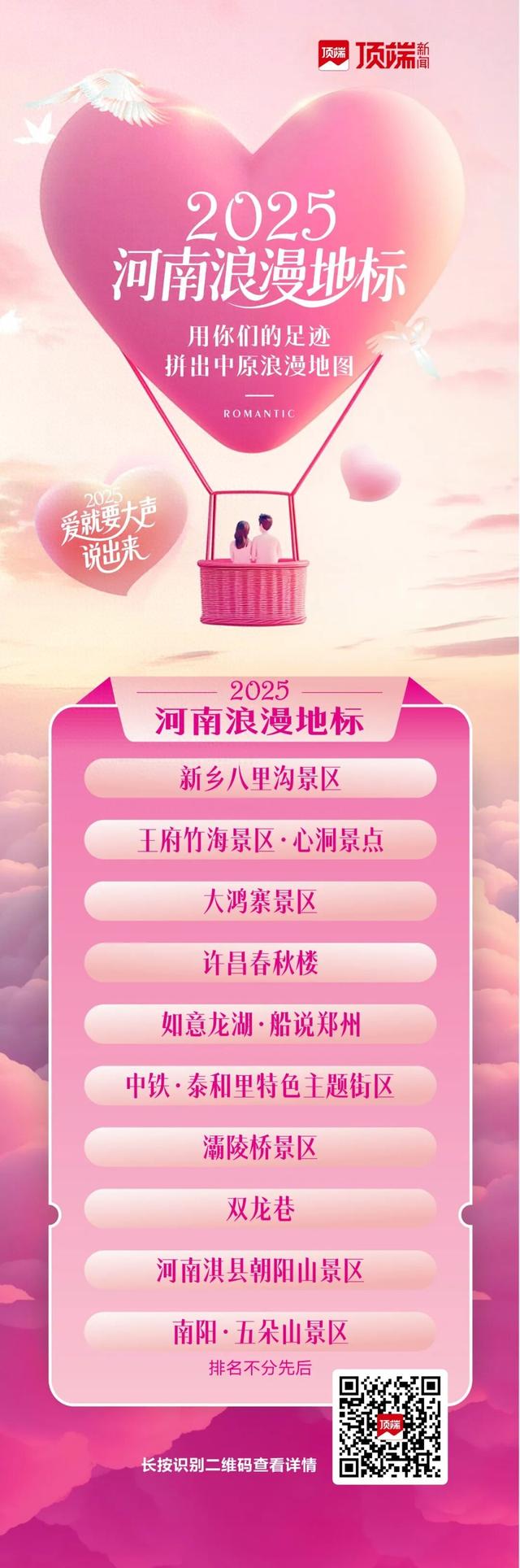 祝贺！许昌三家景区荣获“河南浪漫地标”称号！