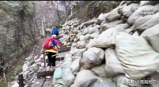 陕西华阴华山景区垃圾“围城”毁名山,华山景区该醒醒了