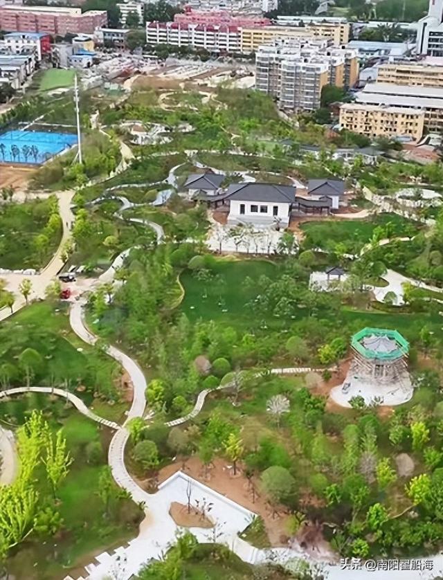 百里奚公园初具规模