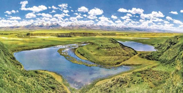 【青海之美我来拍】在山湖褶皱里，见天地辽阔