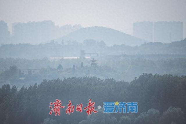 一年四季 泉在济南丨济南腊山云雾缭绕，宛如水墨山水画卷