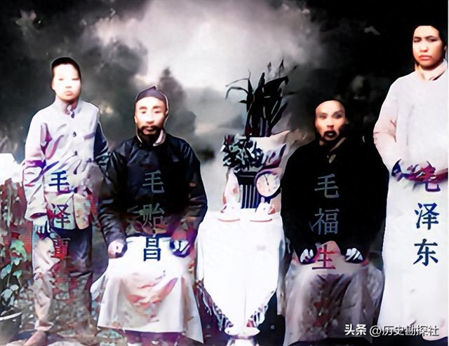 这是毛主席父亲的真实容貌，都看看吧，这可不是演员扮演的！