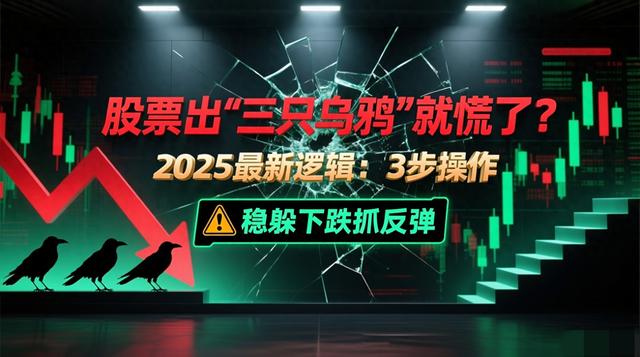 问小白-股票出三只乌鸦就慌了？2025最新逻辑：3步操纵，稳躲下跌抓反弹(1)