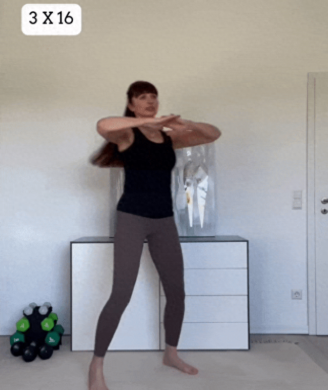 每天站立抬腿100次，腰腹赘肉一天天地掉