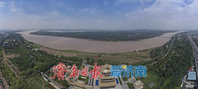 秋染黄河，安澜如画