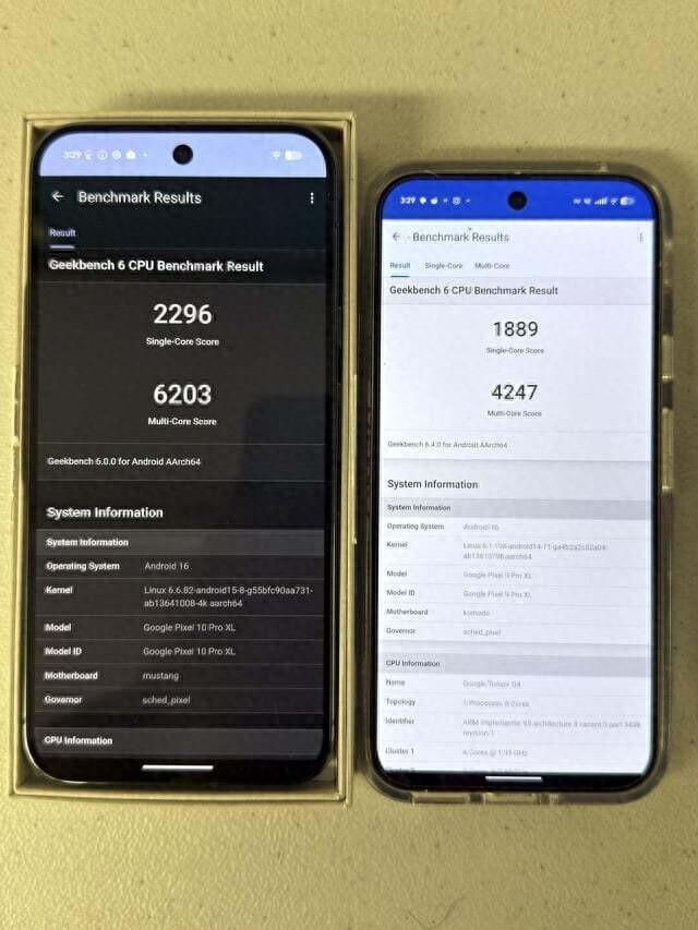 Google Tensor G5 基准测试泄露 性能显著提升但仍落后于旗舰骁龙