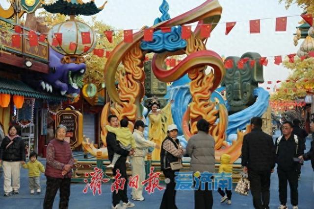 “九曲黄河万里情”主题街区为济南文旅再添休闲新地标