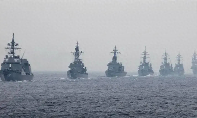 8国已派兵过台海，白宫通告全球，不许改变现状，解放军3路出动