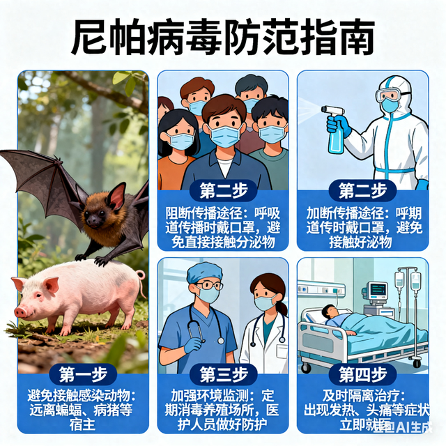 如何防范尼帕病毒