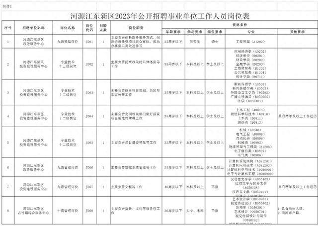 河源网站建设公司（河源江东新区公开招聘8名事业单位工作人员）