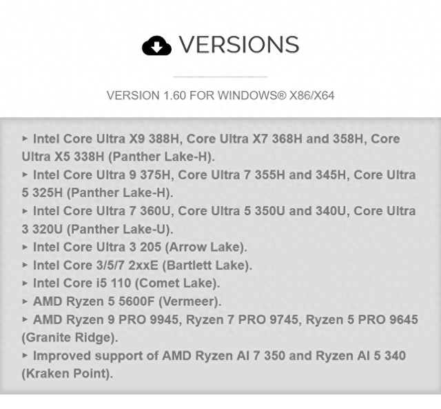 HWMonitor 揭示 Pather Lake 处理器命名，部分称为酷睿 Ultra X