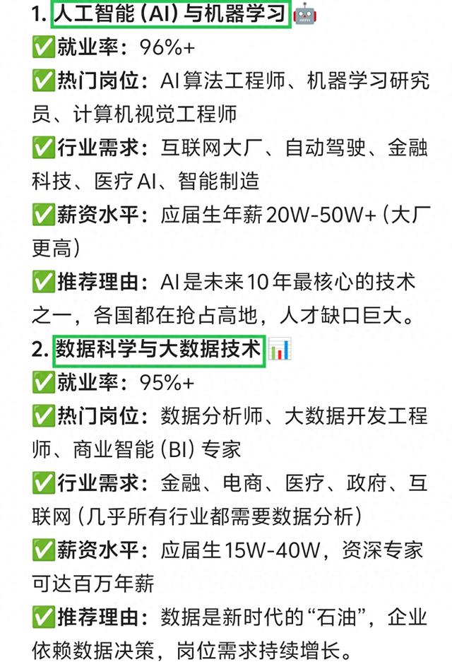 DeepSeek分析：被这8个专业录取，可以提前庆祝了，就业率95%以上