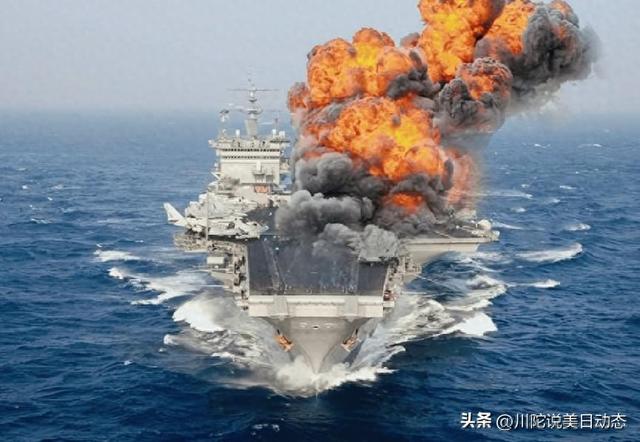 美媒称一半美国人认为美军将战败	，两艘航母被击沉，局势完全转折