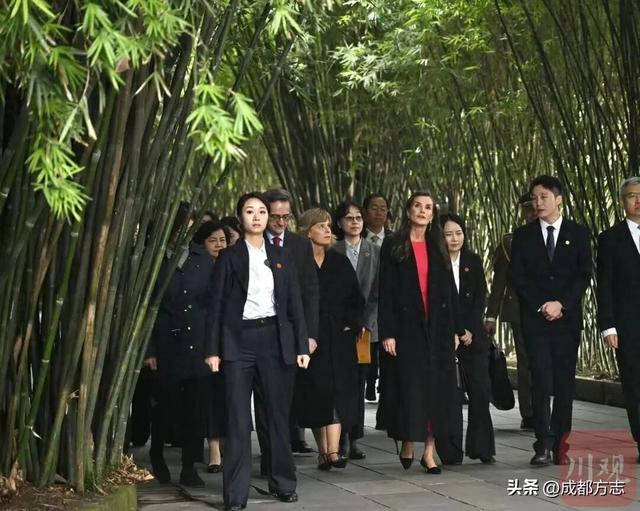 西班牙王后打卡成都，为何独选望江楼？