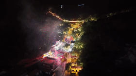 山东淄博：文旅融合 燃动城市夜经济